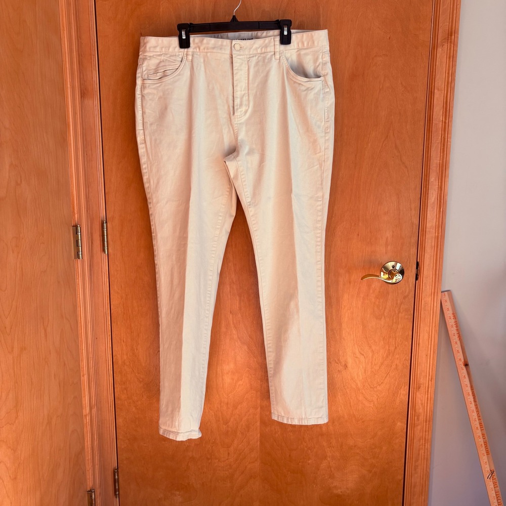 Rhone Mens Size 40 Beige Straight Leg Casual Pants Chinos Travel Work